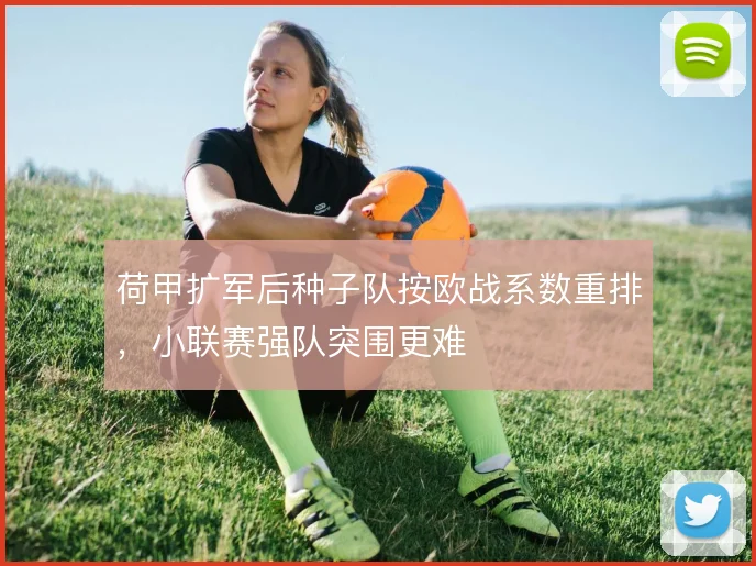 荷甲扩军后种子队按欧战系数重排，小联赛强队突围更难